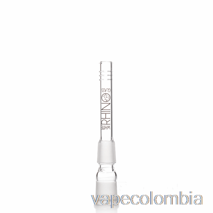 Vape Recargable White Rhino 19/19 Vástago De Vidrio De 4 Pulgadas
